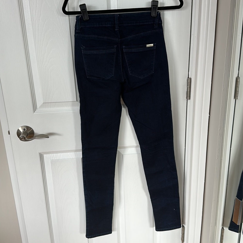 White House Black Market Dark Wash Skinny Jean View 3